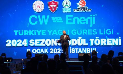 2024 Türkiye Yağlı Güreş Ligi Ödül Töreni