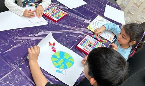 44. Uluslararası Pınar Çocuk Resim Yarışması Başladı