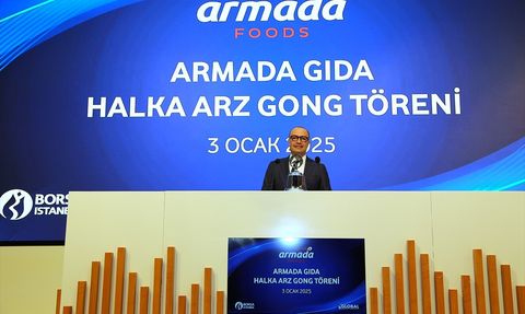 Armada Gıda, Borsa İstanbul'da İşlem Görmeye Başladı
