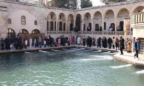 Balıklıgöl'de Sömestir ve Hafta Sonu Yoğunluğu