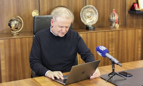 Başakşehir Kulübü Başkanı Gümüşdağ, Anadolu Ajansı'nın Yılın Kareleri Oylamasında
