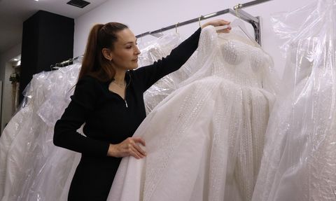 Bursa Kadın Girişimciler Kooperatifi Kuveyt ve Katar'a Gelinlik İhraç Edecek