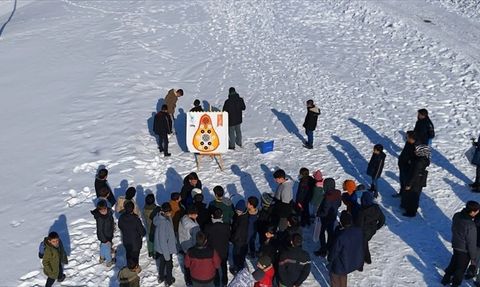 Erzurum'da Tarihi Aziziye Tabyası'nda Aile Etkinlikleri