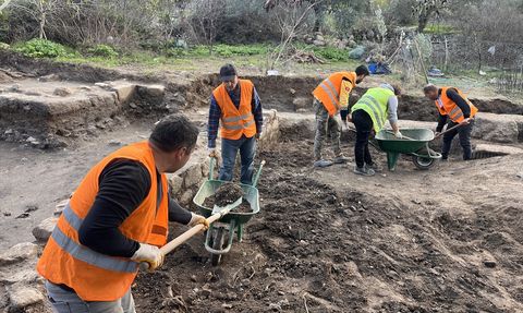 Herakleia Antik Kentindeki Kazılarda Hayvan İzleri Bulundu