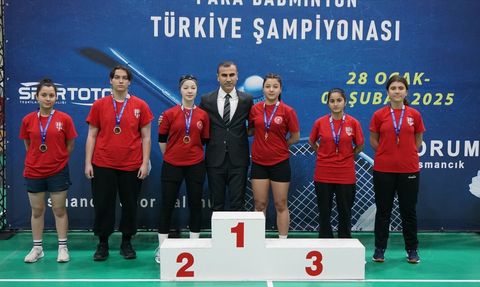İşitme Engelliler Türkiye Badminton Şampiyonası Tamamlandı