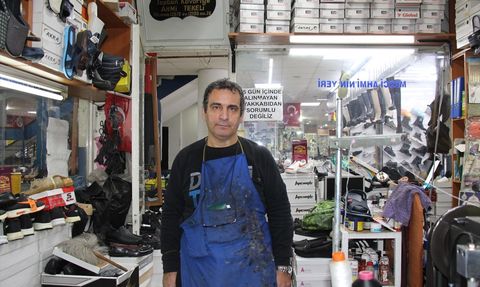 Isparta'da 40 Yıldır Ayakkabı Tamiri Yapan İsmail Usta