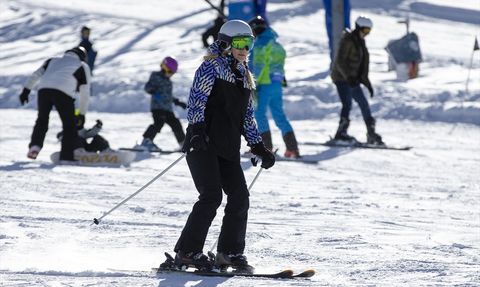 Kartalkaya'da Yarıyıl Tatili Yoğunluğu