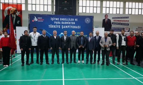 Osmancık'ta İşitme Engelliler ve Para Badminton Türkiye Şampiyonası Başladı