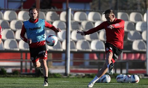 Samsunspor Gaziantep FK Maç Hazırlıklarına Devam Ediyor