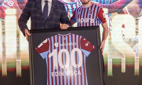 Trabzonspor Edin Visca'nın Sözleşmesini Uzattı