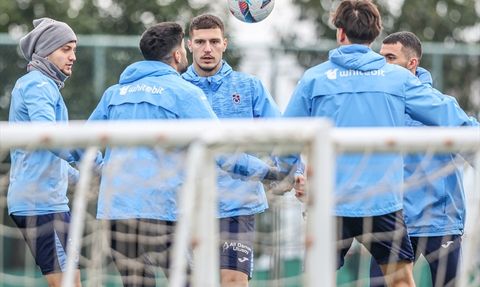 Trabzonspor'un Kayserispor Maçı Hazırlıkları Devam Ediyor