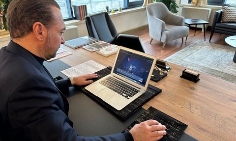 TÜGİAD Başkanı Yıldırım, AA'nın 'Yılın Kareleri' Oylamasına Katıldı