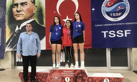 Türkiye Sualtı Sporlarında Yeni Rekorlar