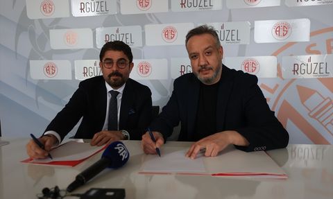 Antalyaspor'dan Yeni Sponsorluk Anlaşması: RGÜZEL İnşaat ile İş Birliği