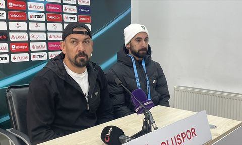 Boluspor-Amed Maç Sonrası Teknik Direktörlerin Değerlendirmeleri