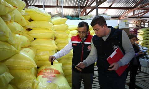 Çanakkale'de Gübre Bayileri ve Üretim Tesisleri Denetlendi