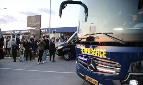 Fenerbahçe Alanya'ya Ulaştı