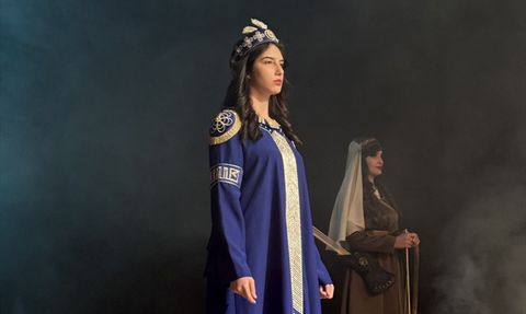 Kayseri'de Selçuklu Kıyafetleri Defilesi Düzenlendi