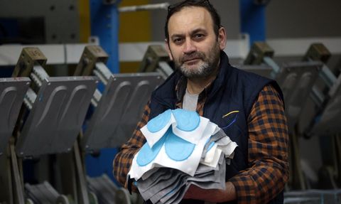 Kütahya'dan Dünyaya Ayakkabı Tabanı İhracı