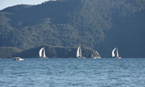 Marmaris MIYC Kış Trofesi Yat Yarışları'nda 2. Ayak Start Aldı