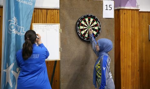 Ordu'da Gençler ve Yıldızlar Dart Müsabakaları Başladı
