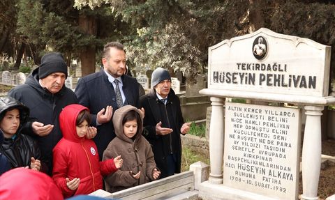 Tekirdağlı Hüseyin Pehlivan Anıldı