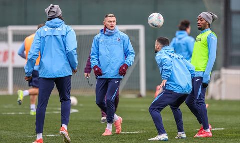 Trabzonspor Beşiktaş Maçına Hazırlanıyor