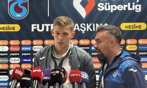 Trabzonspor'un Galibiyetinde Danylo Sikan'ın Değerlendirmeleri