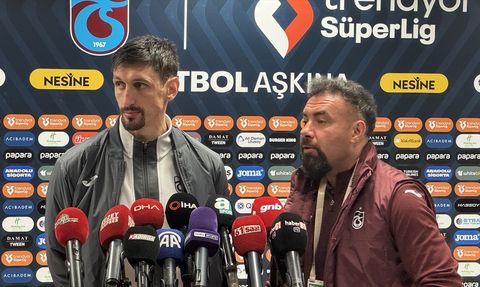 Trabzonspor'un Savunma oyuncusu Stefan Savic'ten Maç Değerlendirmesi