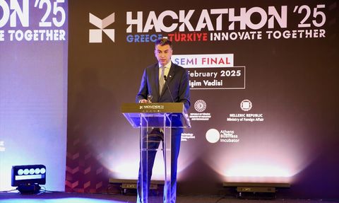 Türkiye-Yunanistan Hackathonu'nda Yarı Final Tamamlandı