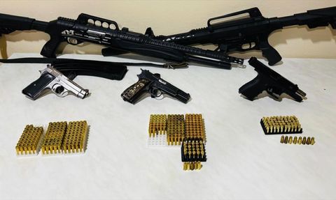 Adana'da Ruhsatsız Silah ve Mermi Operasyonu