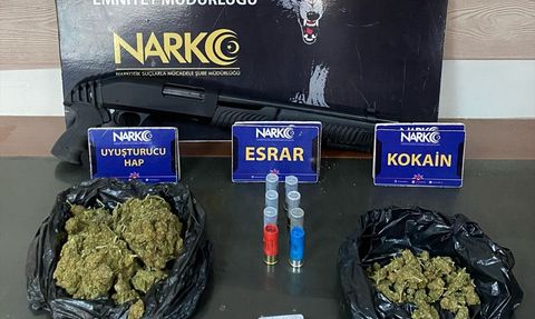 Adana'da Uyuşturucu ve Silah Operasyonu