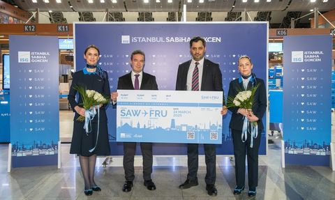 AJet'in Bişkek Uçuşları Başladı