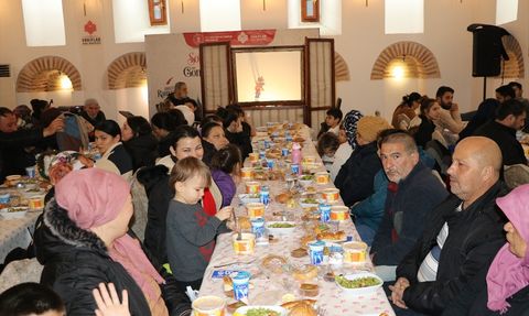 Amasya'da Tarihi İmarethanede İftar Programı