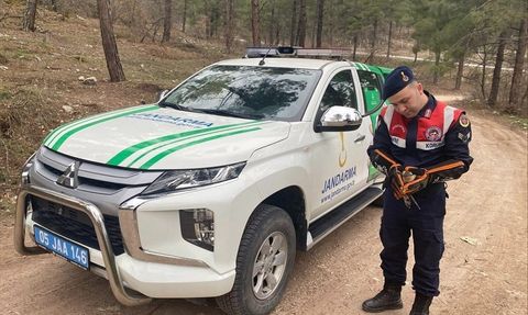Amasya'da Yaralı Atmaca Tedavi Altında