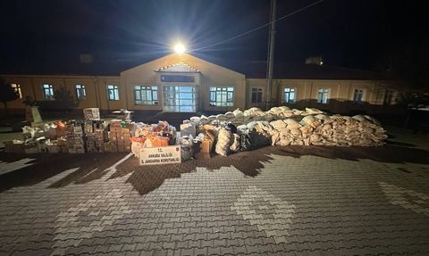 Ankara'da Kaçak Tütün Operasyonu: 9,5 Ton Tütün Ele Geçirildi