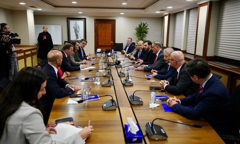 Avrupa Sosyalist Partisi Başkanı Löfven, İBB'yi Ziyaret Etti