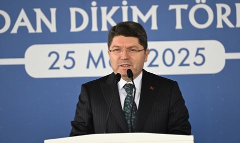 Bakan Tunç, Adalet Ormanı Fidan Dikim Töreninde Duygusal Açıklamalarda Bulundu