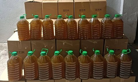 Balıkesir'de 1000 Litre Sahte Zeytinyağı Yakalandı