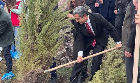 Batman ve Şırnak'ta Fidan Dikim Etkinlikleri Gerçekleşti