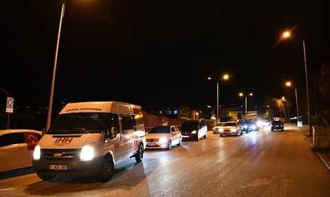 Bilecik'te Gazze'ye Destek Konvoyu Kuruldu