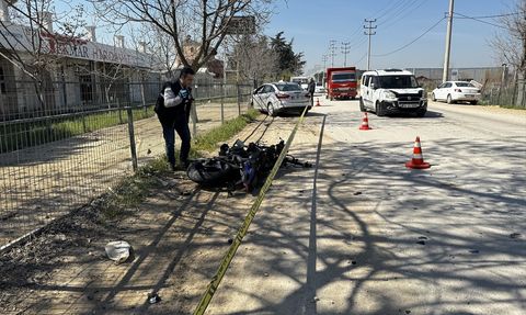Bursa'da Motosiklet Kazası: Genç Sürücü Hayatını Kaybetti
