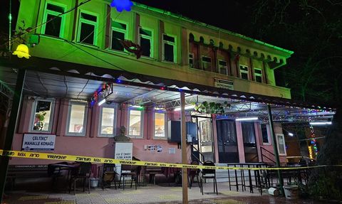 Bursa'da Silahlı Kavga Güvenlik Kamerasında