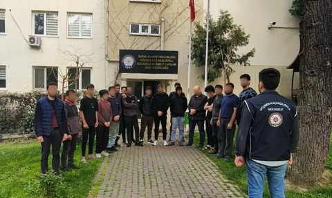 Bursa'da Yasa Dışı Çalıştırılan Yabancı Uyruklulara Operasyon