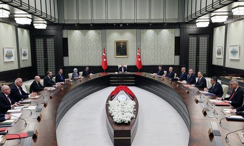 Cumhurbaşkanlığı Kabinesi Toplandı