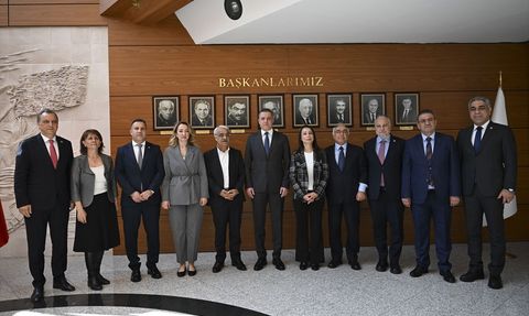 DEM Parti'nin Türkiye Barolar Birliği Ziyareti