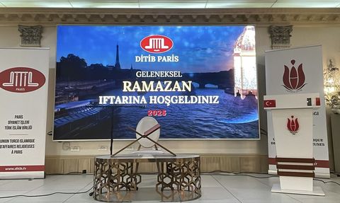 DİTİB Paris'te 4. Geleneksel İftar Programını Gerçekleştirdi