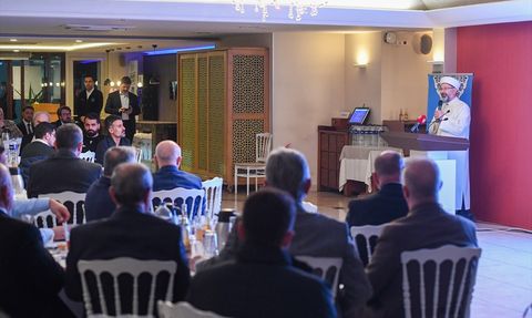 Diyanet İşleri Başkanı Ali Erbaş, 'İyilik Buluşmaları' Programında