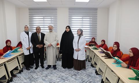 Diyanet İşleri Başkanı Ali Erbaş'tan Iğdır'da Kur'an Kursu Açılışı