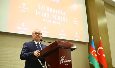 Dünya Türk İş Konseyi'nden Bakü'de İftar Programı